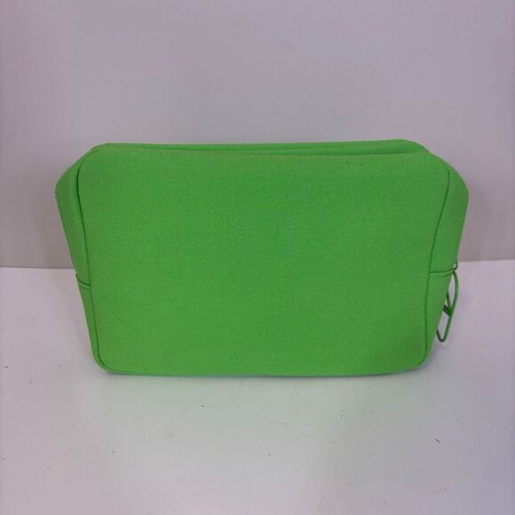 Valentino Green Cosmetic Makeup Bag 9 x 2 x 6" - Picture 4 of 7